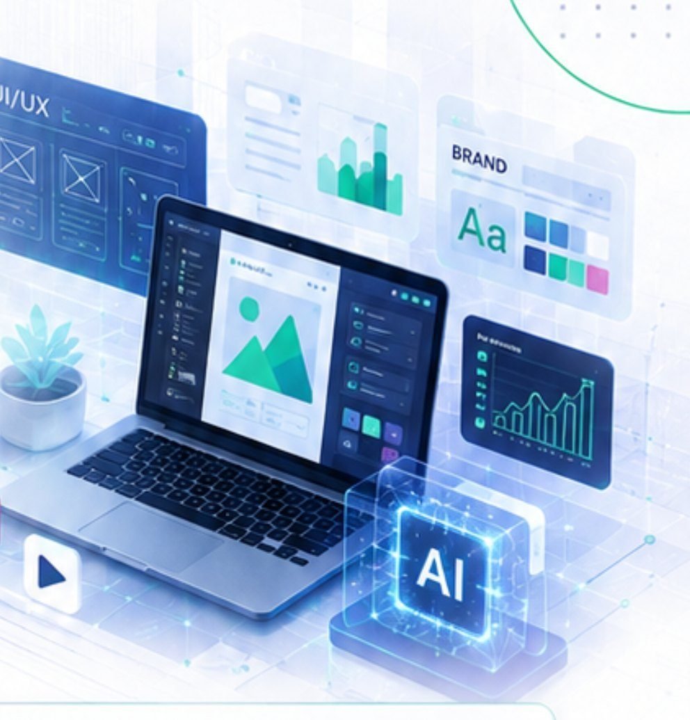 Design, branding and analytics tools used across Growvia programs